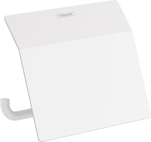 Hansgrohe Addstoris Toilet Paper Holder With Cover Matt White