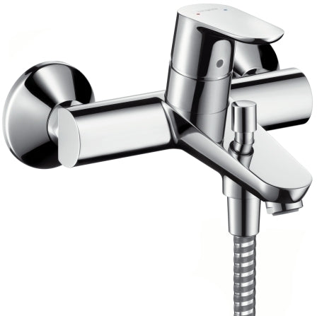 Hansgrohe Decor Single Lever Bath Mixer For Exposed Installation Chrome