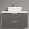 Trento 900 Misty Grey Vanity Set