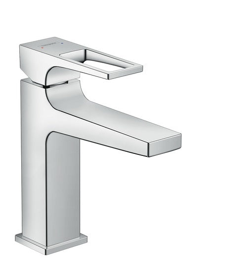 Hansgrohe Metropol Single Lever Basin Mixer 110 With Loop Handle Without Waste Set Chrome