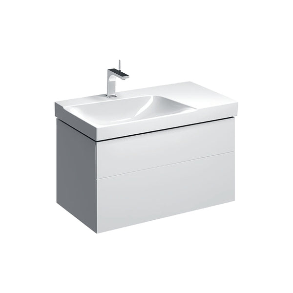 Xeno2 90cm Cab LED 2 Drawer White RCO