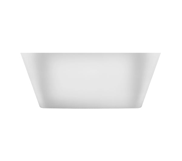 Frances Bath 1500x755x530mm Polished White