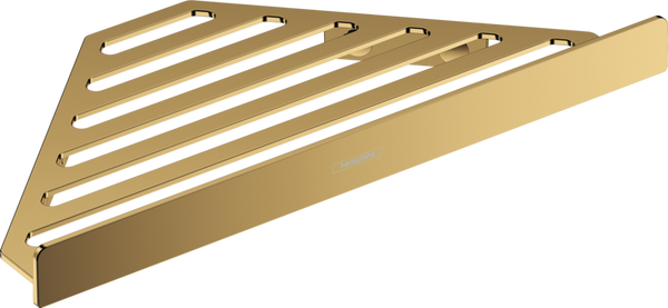 Hansgrohe Addstoris Corner Basket Polished Gold Optic