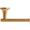 Stark T Paper Holder Sideward - Brushed Bronze