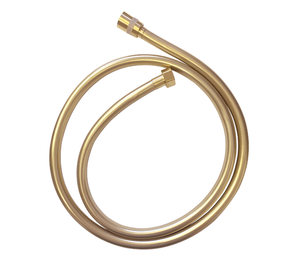 Shower Hose Smooth 1,50m Brushed Brass