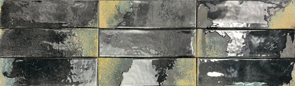 Granadella Carbon Glossy Subway Porcelain (0.457sqm/Box)