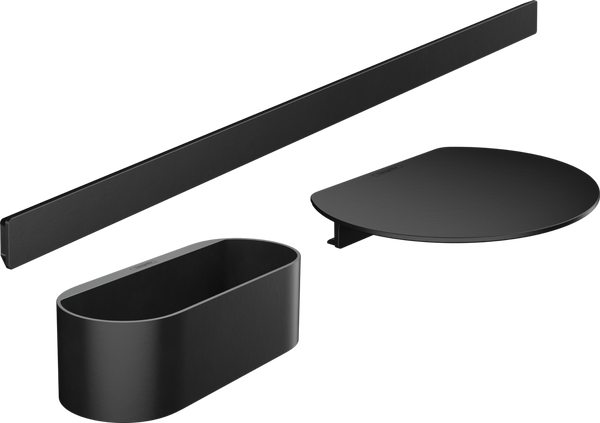 Hansgrohe Wallstoris Bathtub Bundle Matt Black