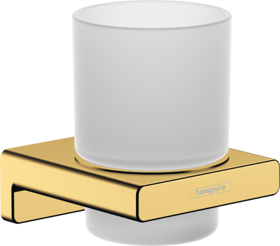 Hansgrohe Addstoris Toothbrush Tumbler Polished Gold Optic