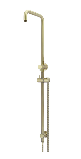 Meir Shower Column with Hose (excludes Rose and Handshower) - Tiger Bronze