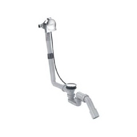 Hansgrohe Exafill S Complete Set Bath Filler, Waste And Overflow Set For Standard Bath Tubs Chrome