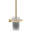 Hansgrohe Addstoris Toilet Brush Holder Wall-Mounted Brushed Bronze