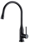 Bijiou Sink Mixer Cher Swivel Spout Black