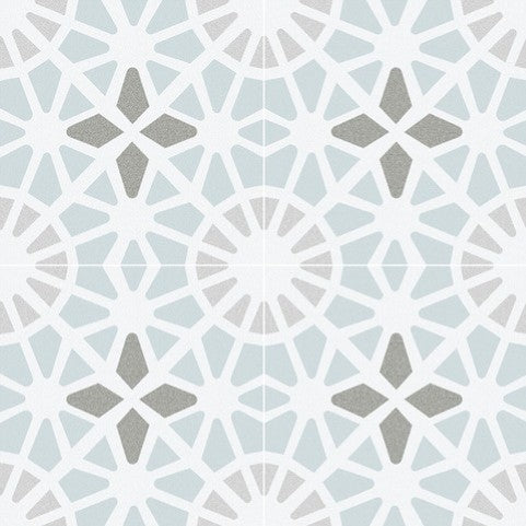 Adele Green Sea 450x450x9mm Matt Porcelain (1.42m²/box)