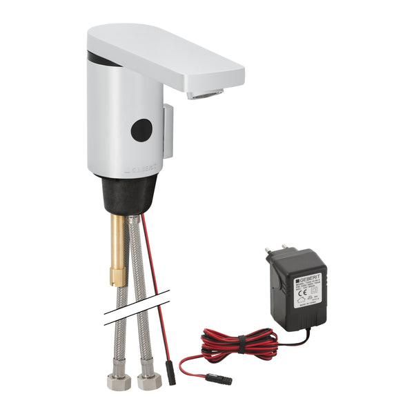 Tap 186 Mains Op. Chrome w/ Mixer+Handle