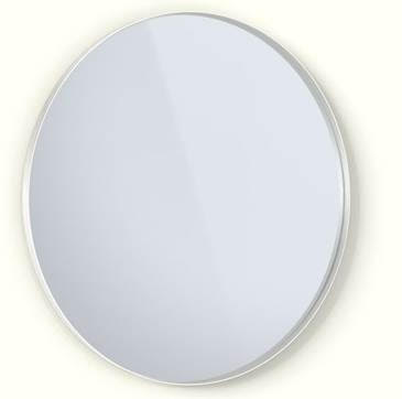 Circular Mirror 900mm without LED , 30mm frame depth Matt Stainless Steel