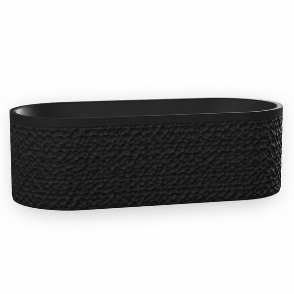 Aurora Freestanding Bath Black (Full body) - 1680x790x530mm