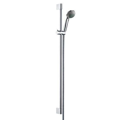Hansgrohe Crometta 85 Shower Set Vario With Shower Bar 90 Cm Chrome