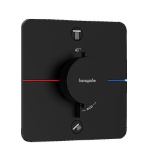 Hansgrohe Showerselect Comfort Q Thermostat For Concealed Installation For 2 Functions Matt Black