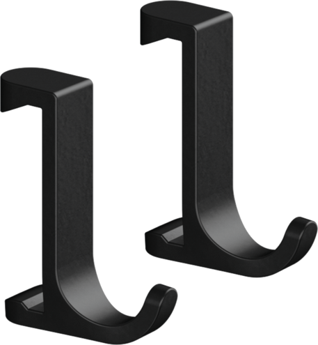 Hansgrohe Wallstoris Towel Hook Slim Matt Black