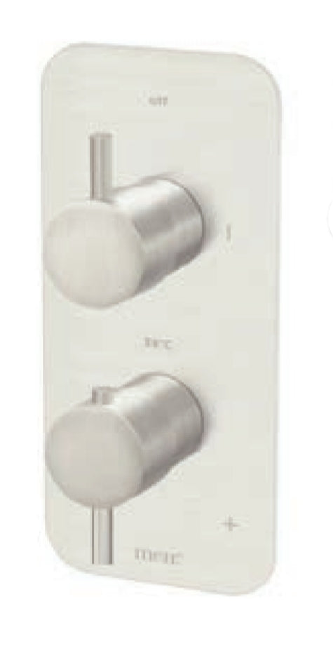 Thermostatic Single Function Mixer - Brushed Nickel