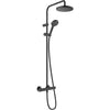 Hansgrohe Vernis Blend Showerpipe 200 1Jet With Thermostat Matt Black
