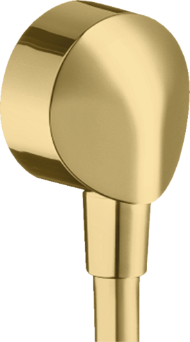 Hansgrohe Fixfit Wall Outlet E Without Non-Return Valve Polished Gold Optic