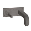 AxorCitterioMix.Conc.Sh.Sp.W.Plate Brushed Black