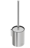 Toilet Brush + Holder Polished Stainless Steel
