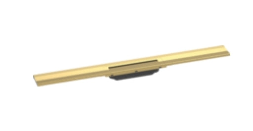 Hansgrohe Raindrain Flex Finish Set Shower Drain 800 Cuttable For Wall Mounting Polished Gold Optic