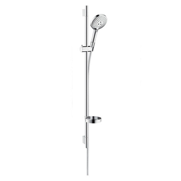 Hansgrohe Raindance Select S Shower Set 120 3Jet With Shower Bar 90 Cm And Soap Dish Chrome