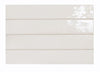 Manacor Subway White Gloss Ceramic 65X400X9mm (1Sqm/Box)