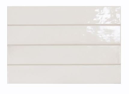Manacor Subway White Gloss Ceramic 65X400X9mm (1Sqm/Box)