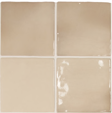 Manacor Cuadrado Beige 100X100X9mm Gloss Ceramic (0.5Sqm/Box)