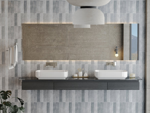 Caramel Sterling 75x300x8mm Gloss Ceramic (0.99sqm/box)