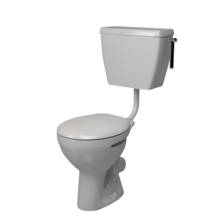 Paraplegic Box Ll Pan Cistern Mech No Seat