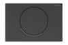 Sigma10 Actuator Plate For Stop-and-go Flush, Black Matt Coated