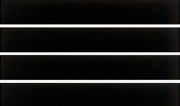 Evolution Nero Gloss 50x400x9mm Ceramic Tiles (1.00sqm/box)