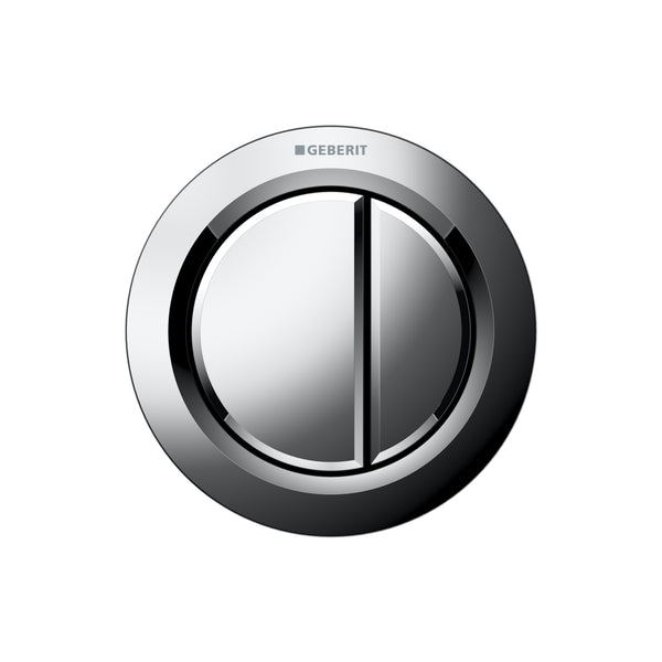 Type01 Pneumatic DualFlush Bright Chrome