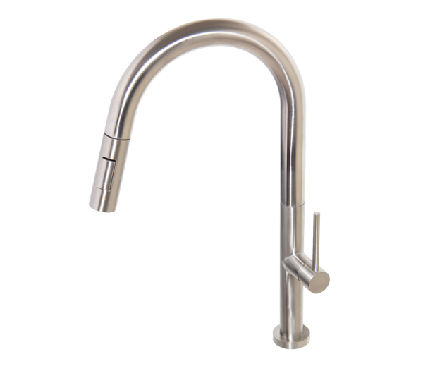 Neo Brushed Stainless Steel Sink Mixer Pullout
