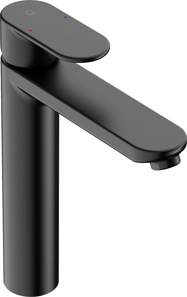 Solace Matt Black Tall Basin Mixer