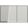 Sigma60 actuator plate for dual flush, surface-even: sand grey, mirrored, bright chrome-pla