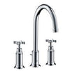 Montreux 3-Hole Basin Mixer Chrome