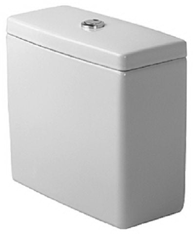 Starck 3 Dual Flush Close Couple Cistern White
