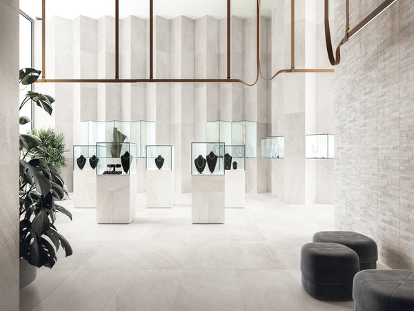 Blended White A/SLIP Textured White Unglazed Porcelain Full Body 598x1198x9mm (1,44sqm2/box)