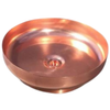 Bauhaus Countertop Basin Copper Interior