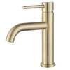 Bijiou Stylet Gold Basin Mixer Short Body