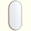 CA Brass LED Pill Mirror