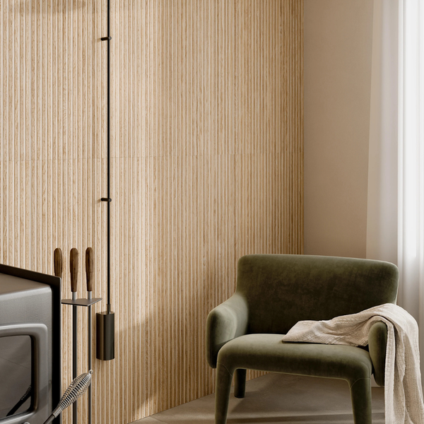 Canne Ecru Matt Porcelain