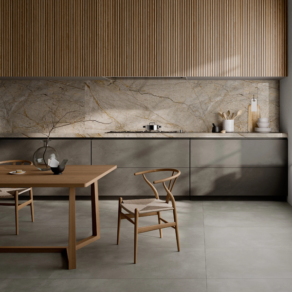 Canne Honey Black Matt Porcelain