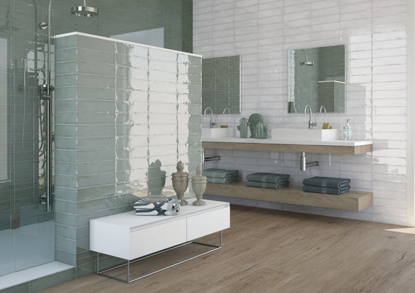 Colonial Jade Brillo Gloss Ceramic 75X300X8.6mm (0.5Sqm/Box)